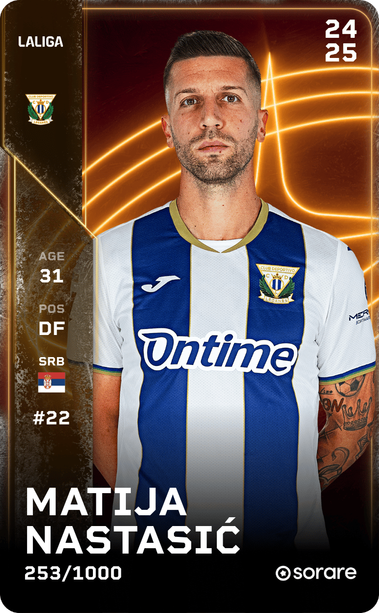 Matija Nastasić 2024-25 • Limited 253/1000