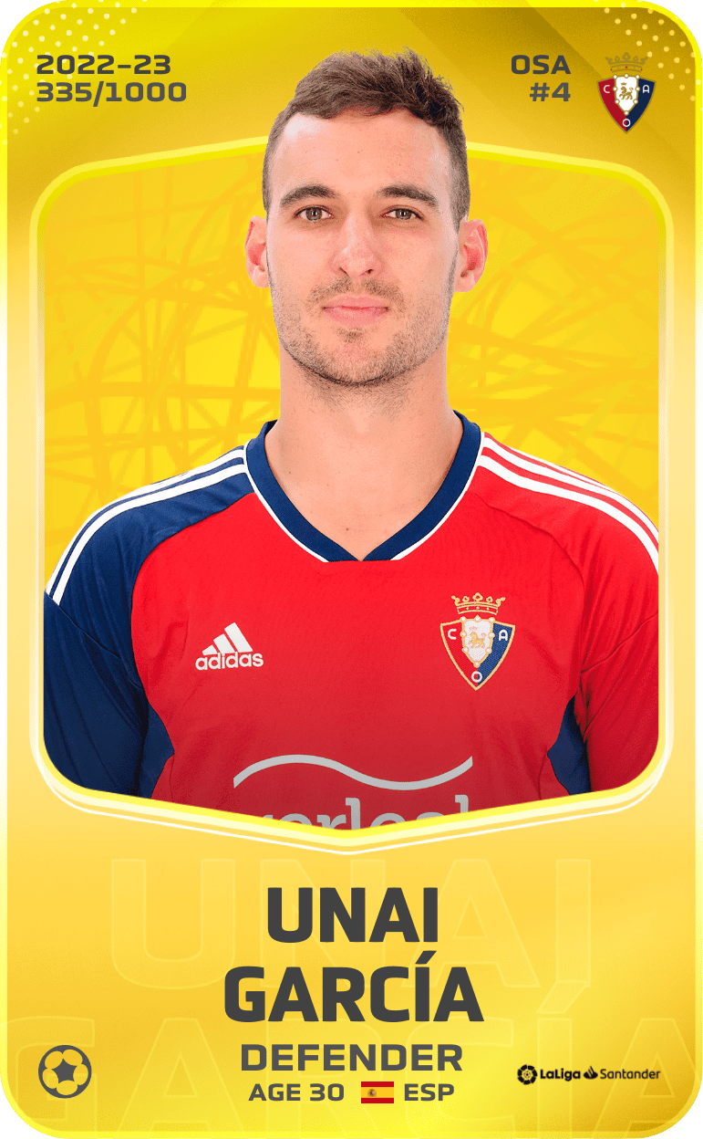 Unai García 2022-23 • Limited 335/1000