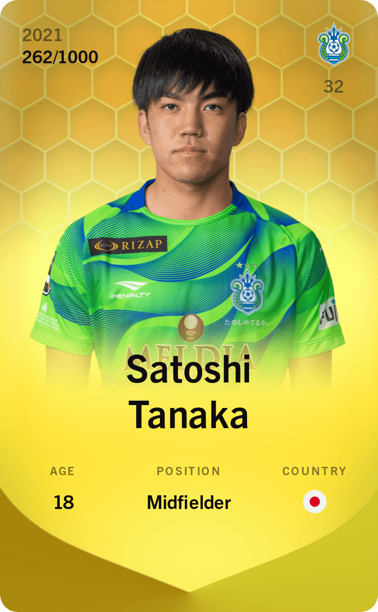 Satoshi Tanaka 2021-22 • Limited 262/1000