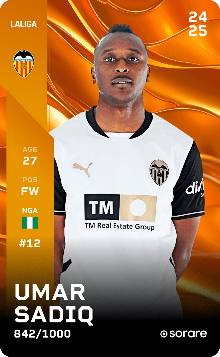 Sadiq 2024-25 • Limited 842/1000