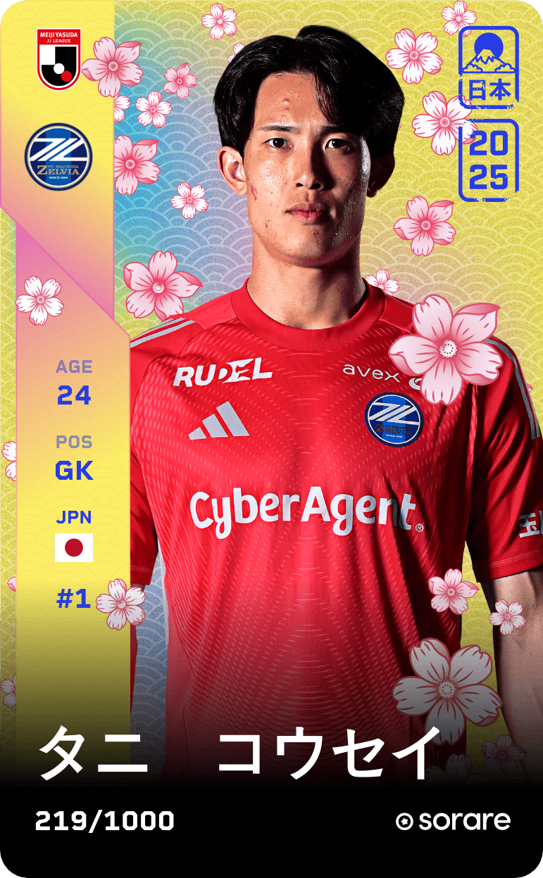 Kosei Tani 2025-26 • Limited 219/1000