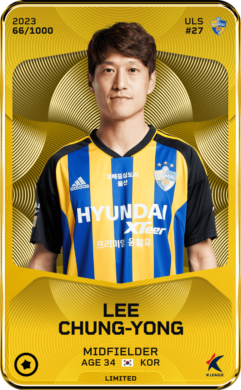 Lee Chung-Yong 2023-24 • Limited 66/1000