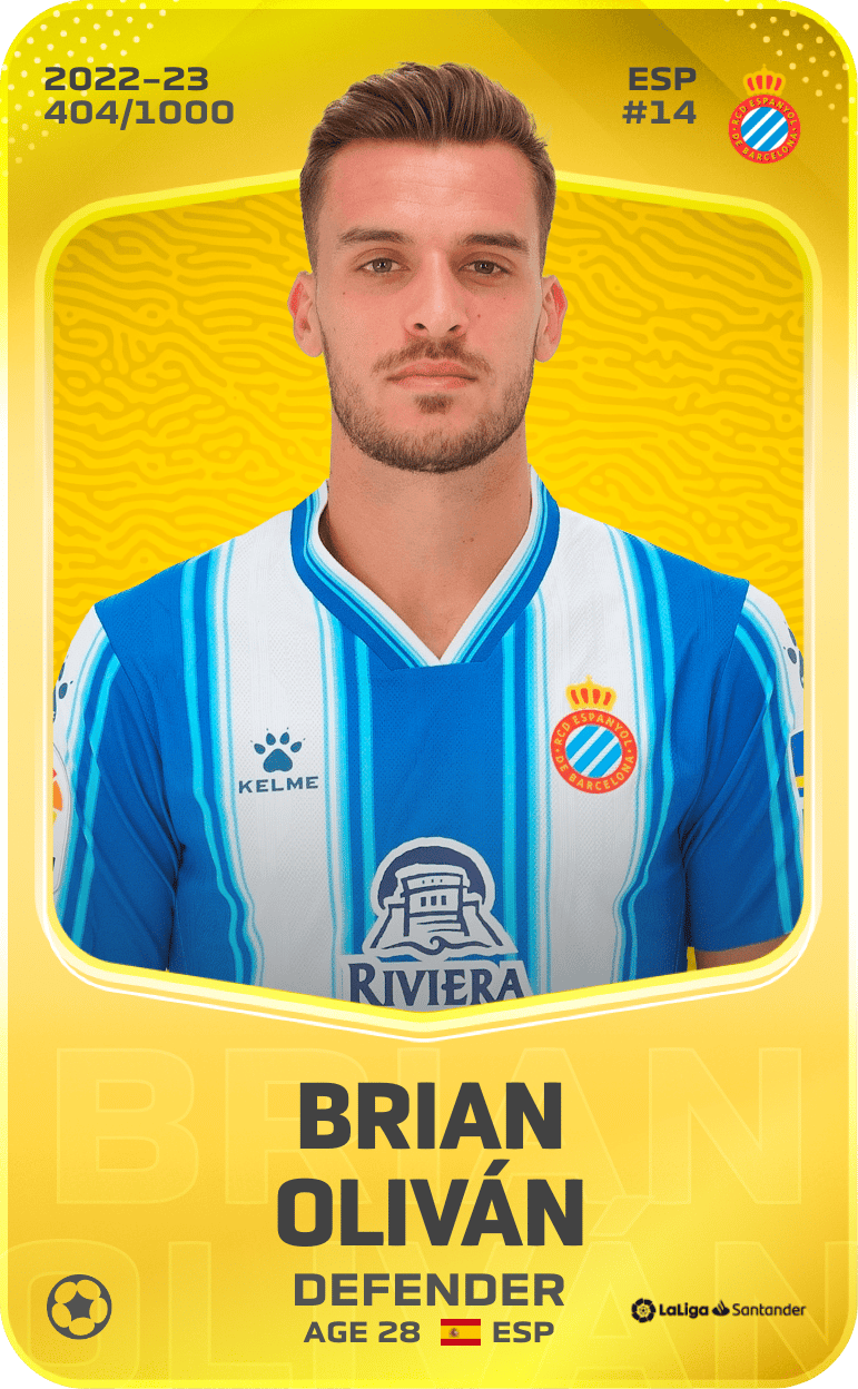 Brian Oliván 2022-23 • Limited 404/1000