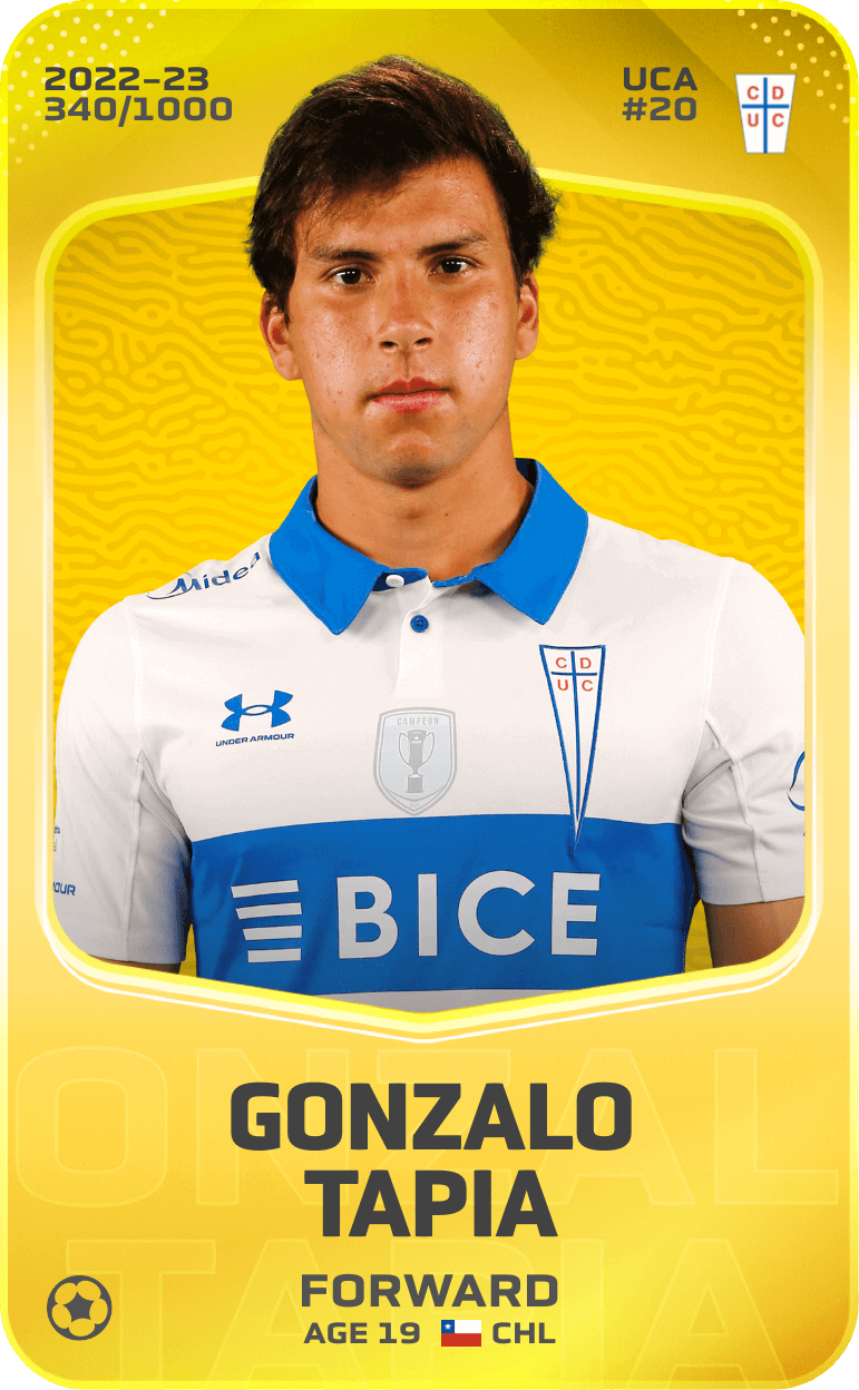 Gonzalo Tapia 2022-23 • Limited 340/1000