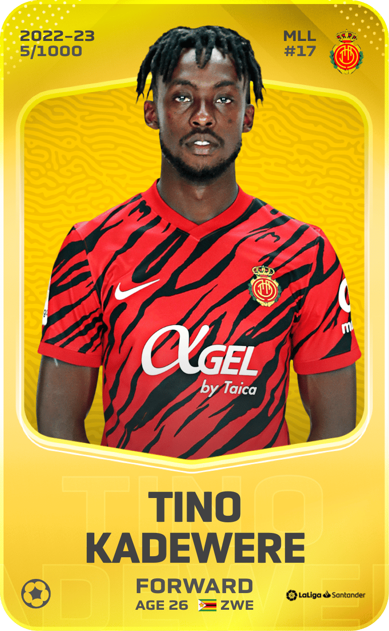 Tino Kadewere 2022-23 • Limited 5/1000
