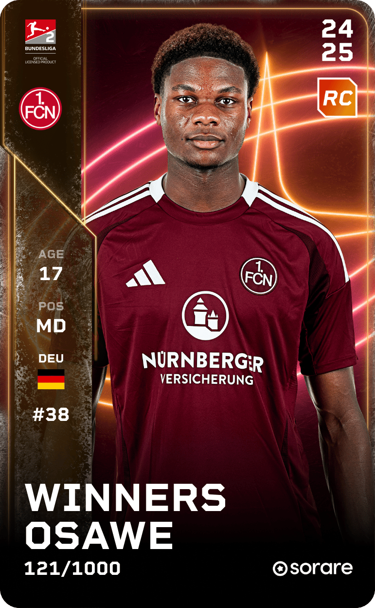 Winners Osawe 2024-25 • Limited 121/1000