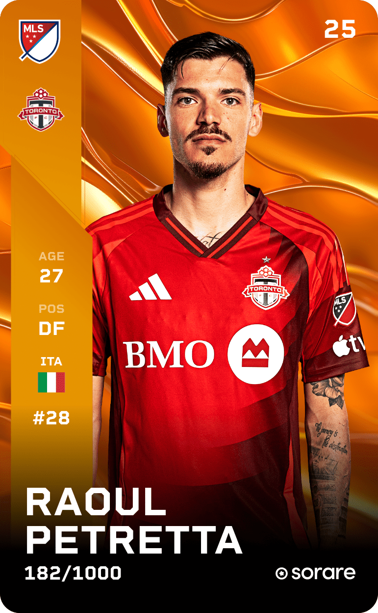 Raoul Petretta 2025-26 • Limited 182/1000