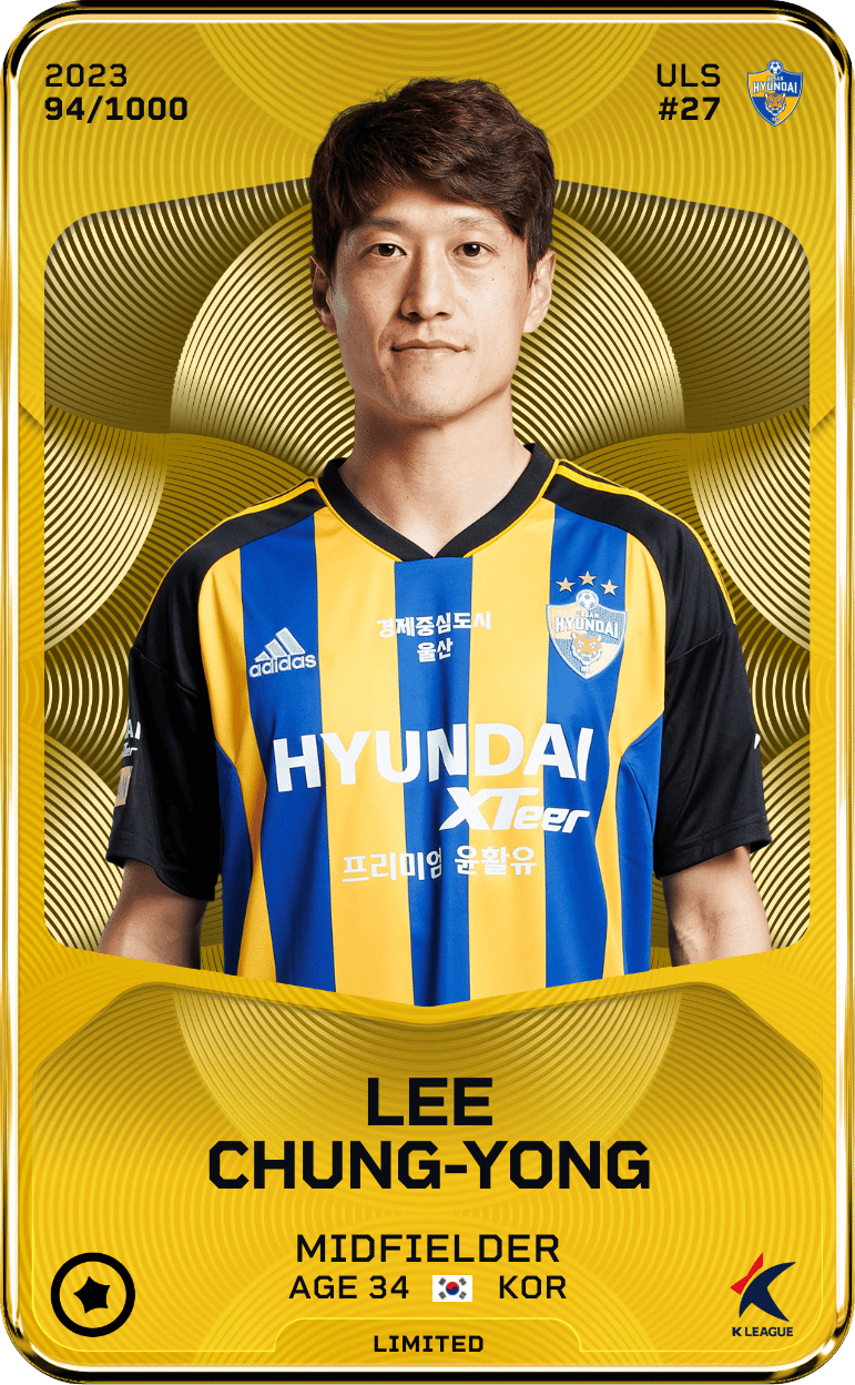 Lee Chung-Yong 2023-24 • Limited 94/1000