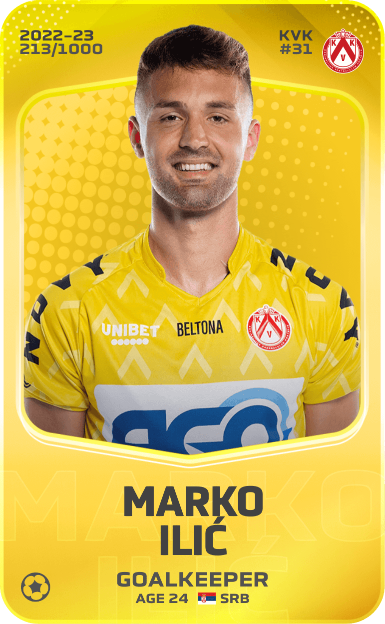 Marko Ilić 2022-23 • Limited 213/1000