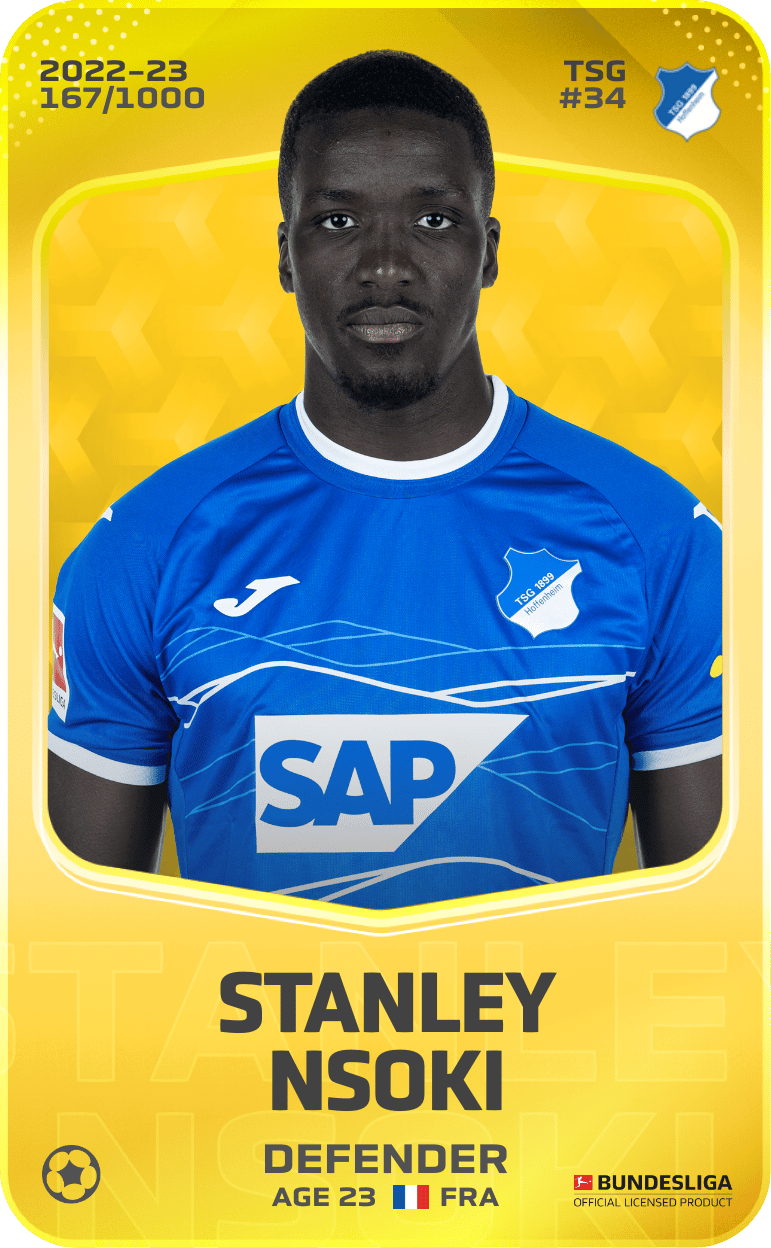 Stanley Nsoki 2022-23 • Limited 167/1000