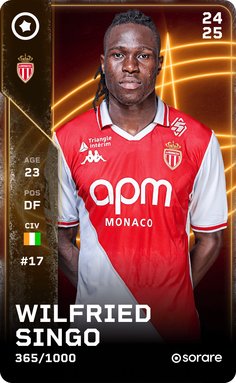 Wilfried Singo 2024-25 • Limited 365/1000
