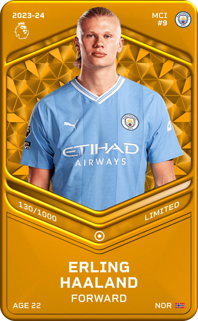 Erling Haaland 2023-24 • Limited 130/1000