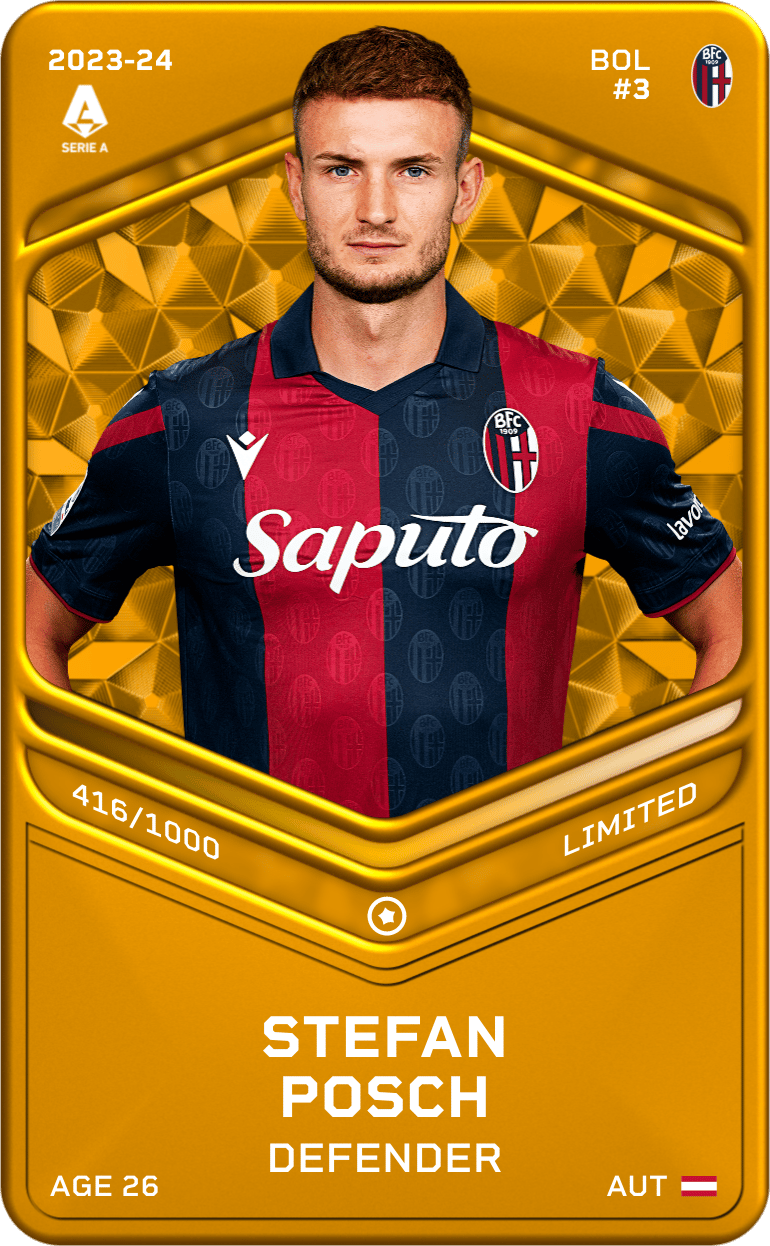 Stefan Posch 2023-24 • Limited 416/1000