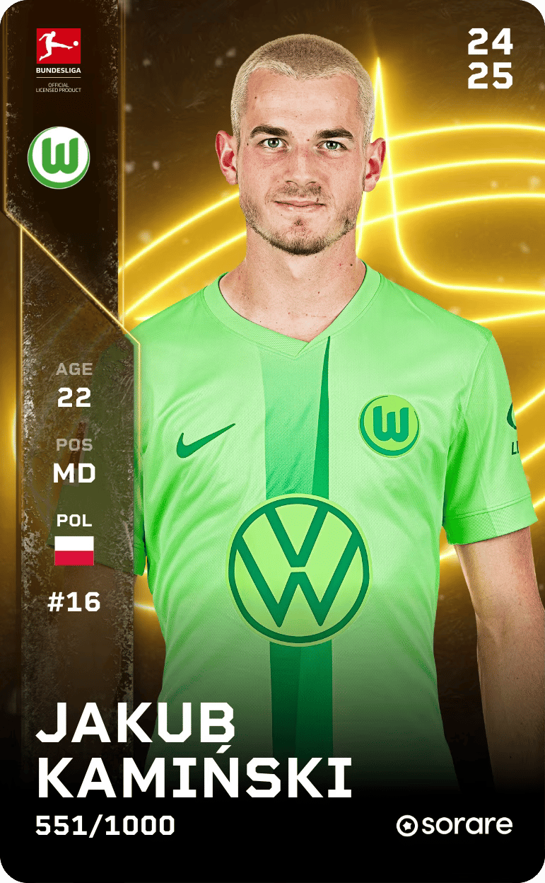 Jakub Kamiński 2024-25 • Limited 551/1000