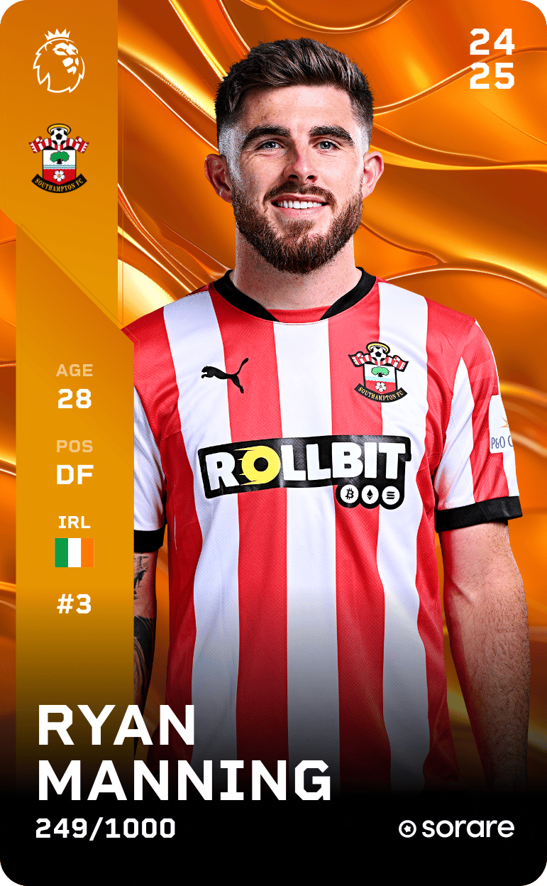 Ryan Manning 2024-25 • Limited 249/1000