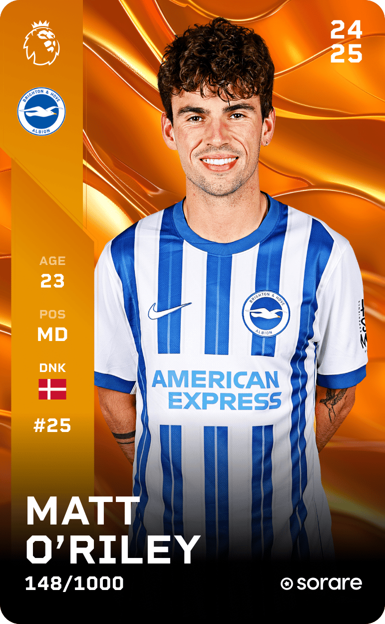Matt O’Riley 2024-25 • Limited 148/1000