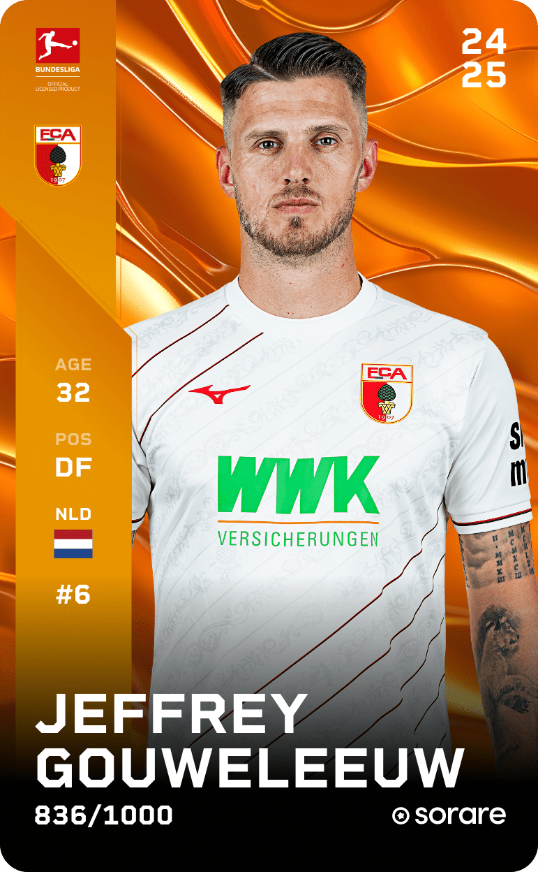 Jeffrey Gouweleeuw 2024-25 • Limited 836/1000