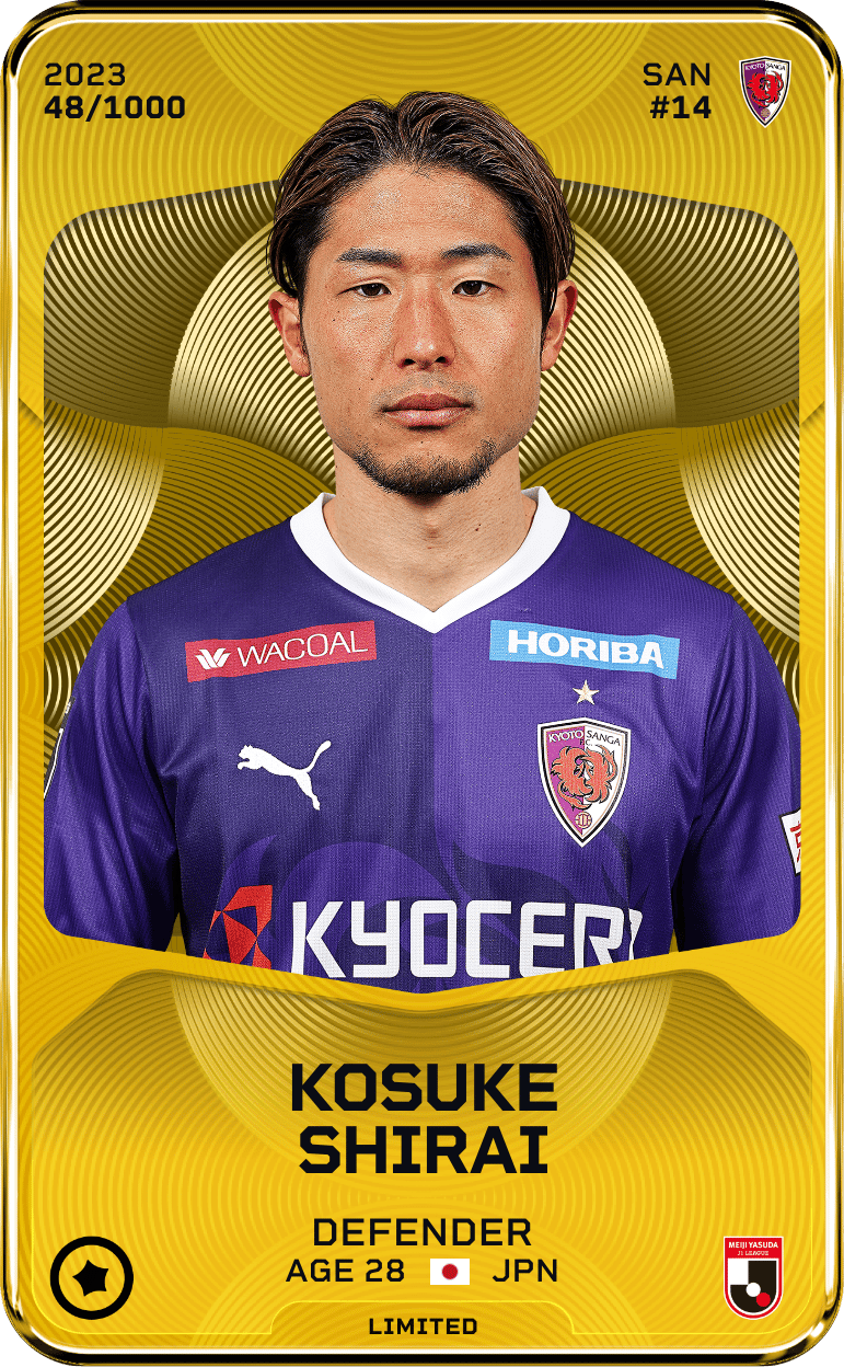 Kosuke Shirai 2023-24 • Limited 48/1000