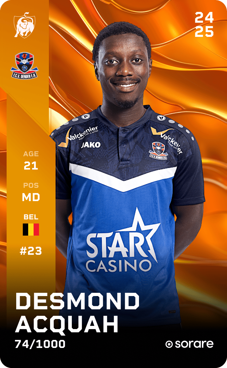 Desmond Acquah 2024-25 • Limited 74/1000