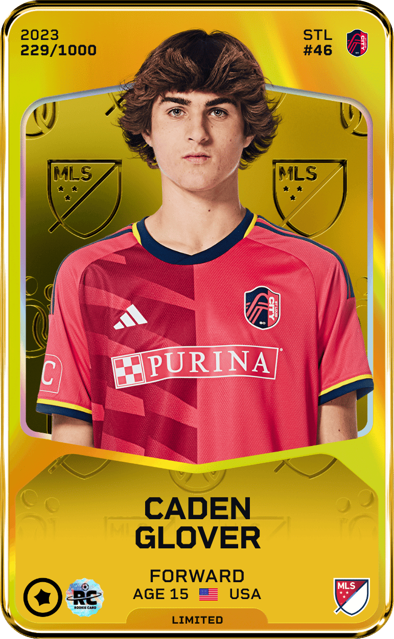 Caden Glover 2023-24 • Limited 229/1000