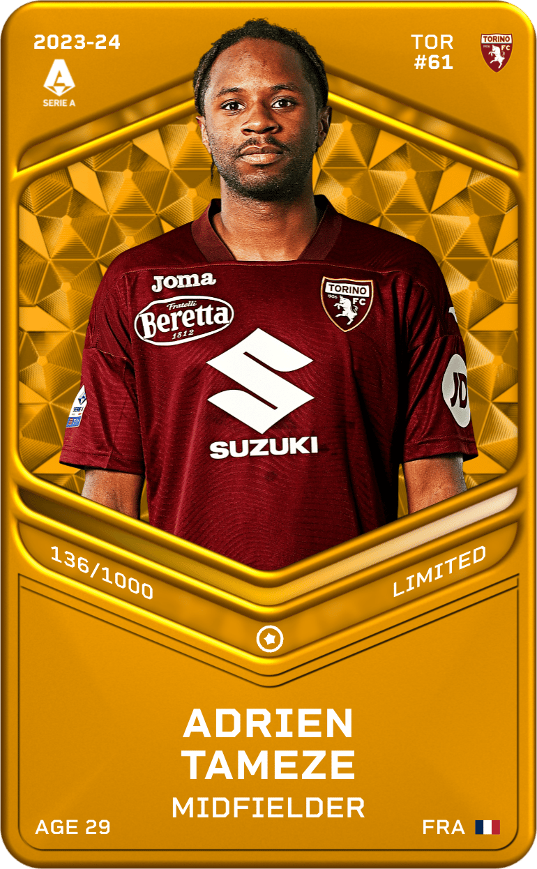 Adrien Tameze 2023-24 • Limited 136/1000