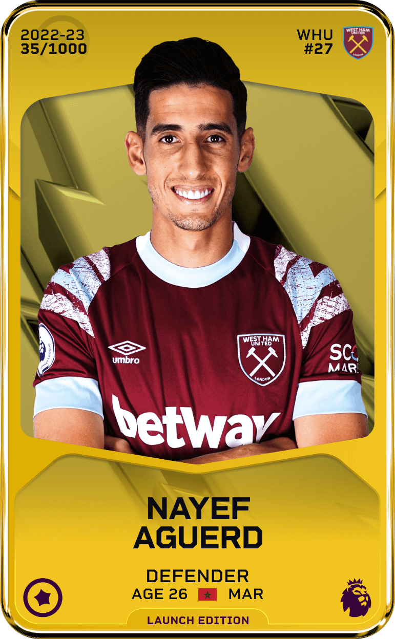 Nayef Aguerd 2022-23 • Limited 35/1000