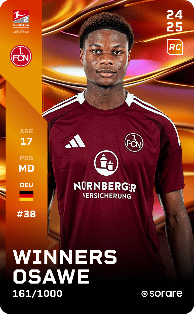 Winners Osawe 2024-25 • Limited 161/1000