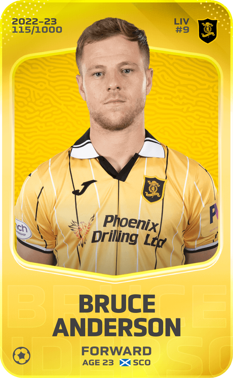 Bruce Anderson 2022-23 • Limited 115/1000
