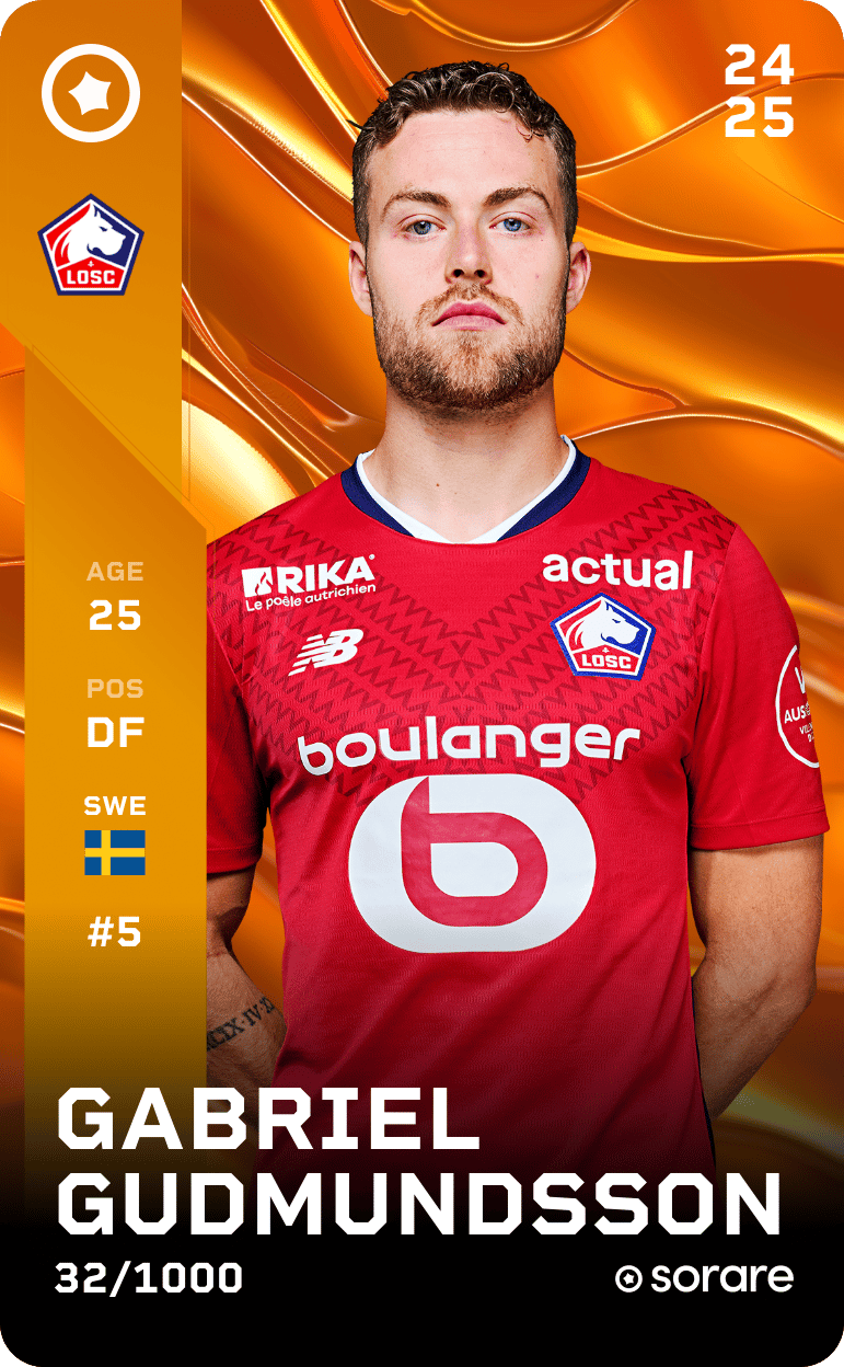 Gabriel Gudmundsson 2024-25 • Limited 32/1000