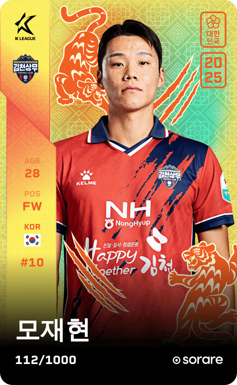 Mo Jae-Hyeon 2025-26 • Limited 112/1000