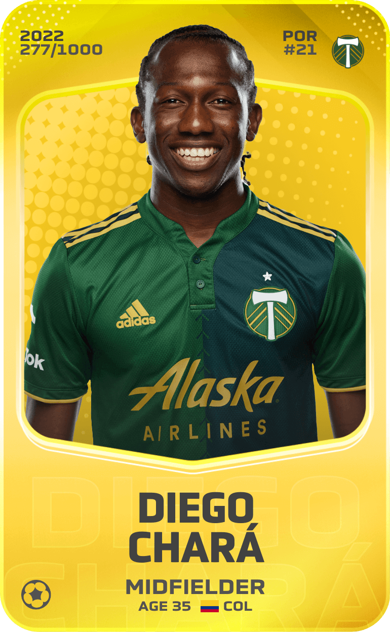 Diego Chará 2022-23 • Limited 277/1000