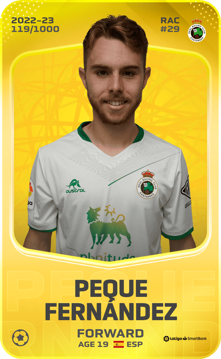 Peque Fernández 2022-23 • Limited 119/1000