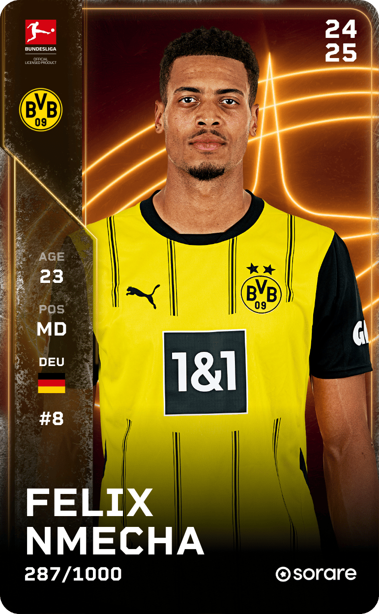 Felix Nmecha 2024-25 • Limited 287/1000
