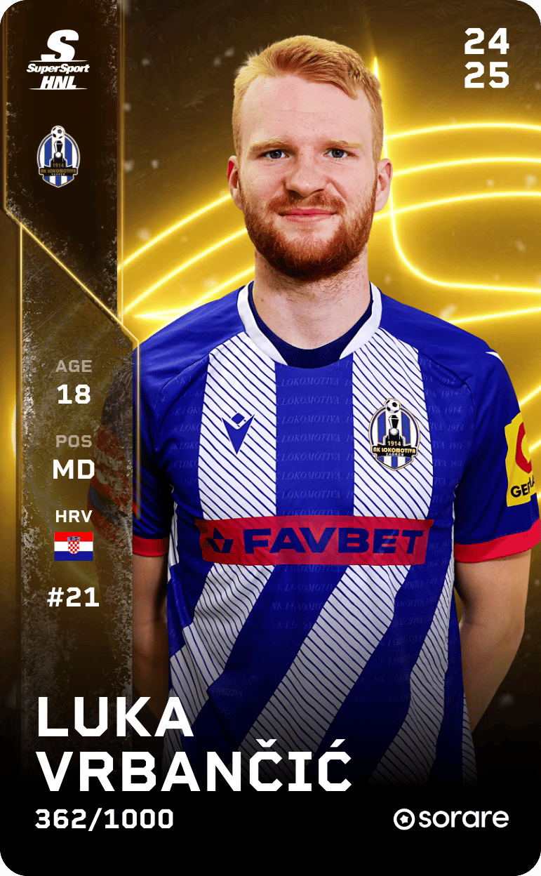 Luka Vrbančić 2024-25 • Limited 362/1000