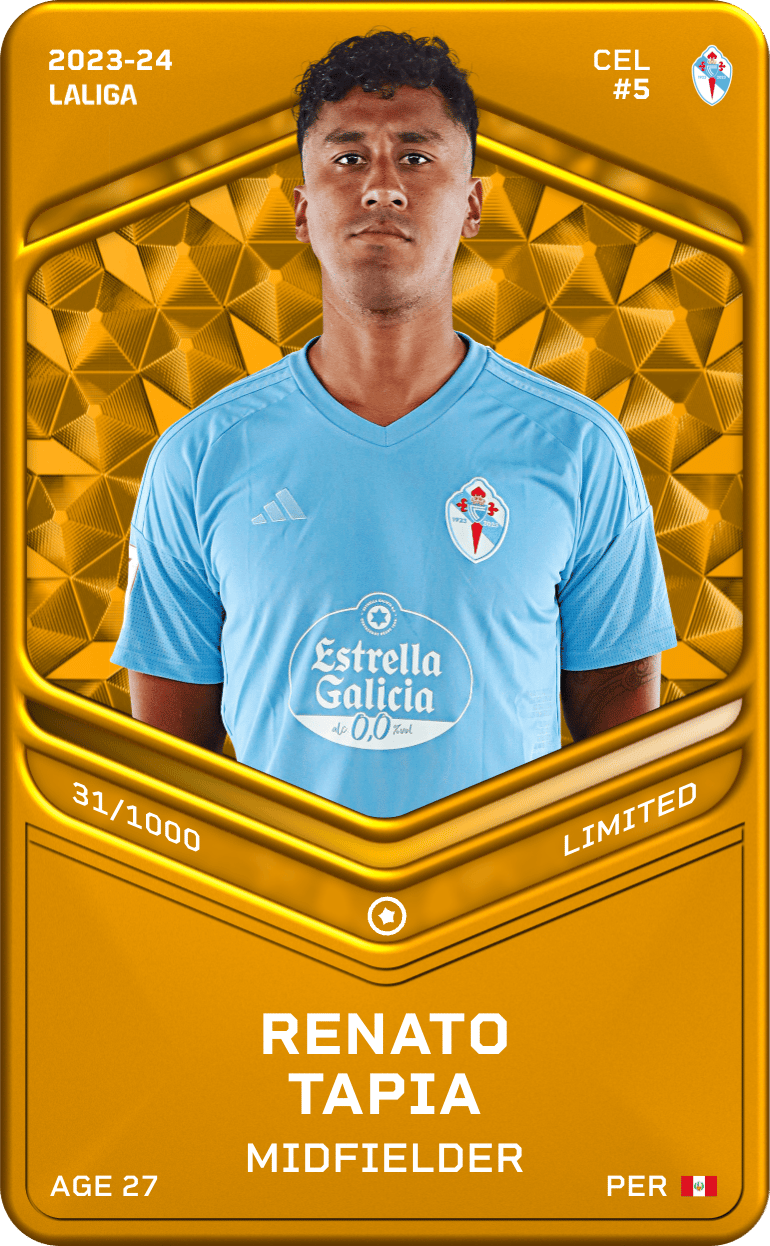 Renato Tapia 2023-24 • Limited 31/1000