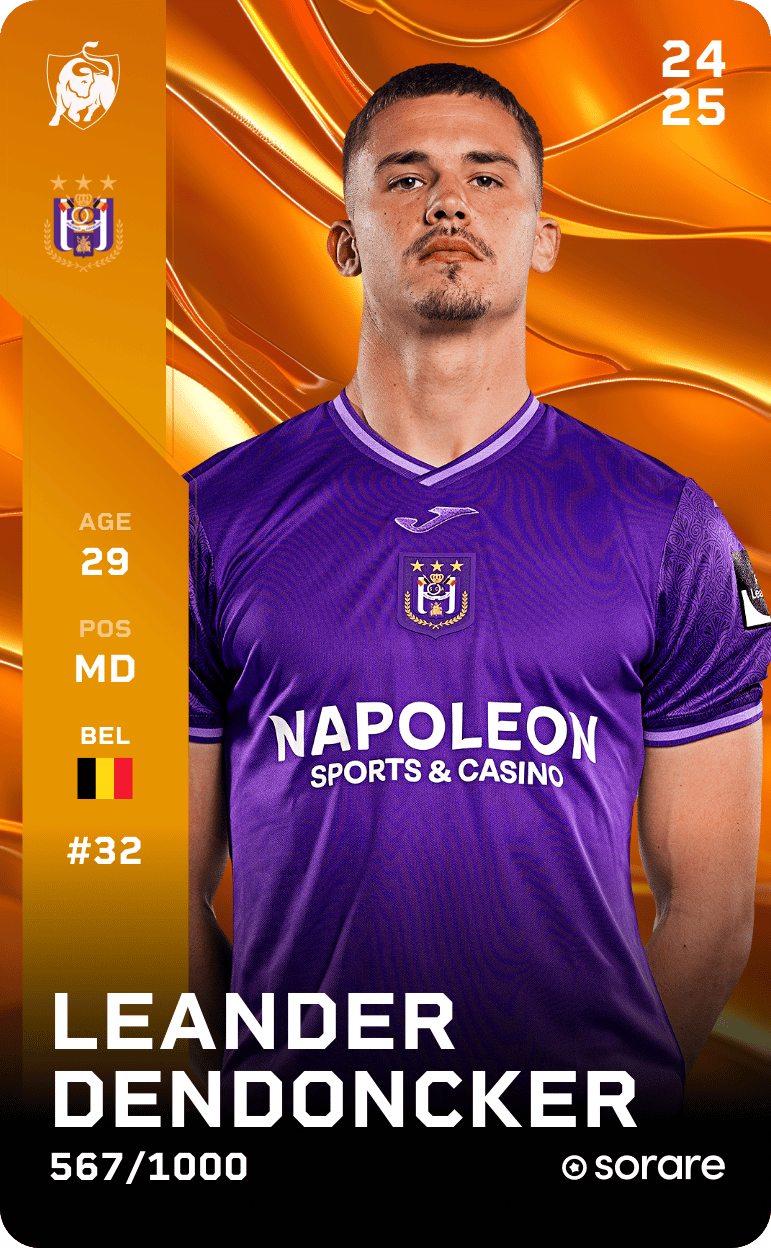Leander Dendoncker 2024-25 • Limited 567/1000