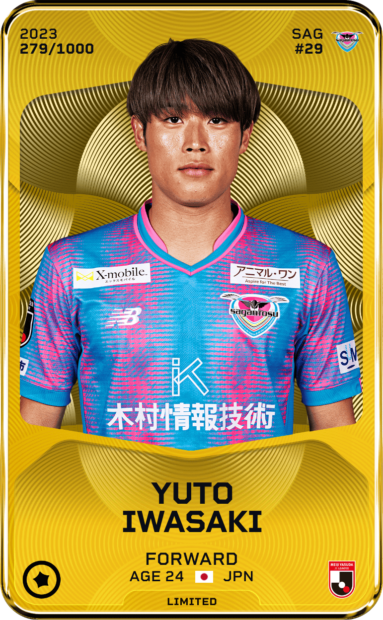 Yuto Iwasaki 2023-24 • Limited 279/1000