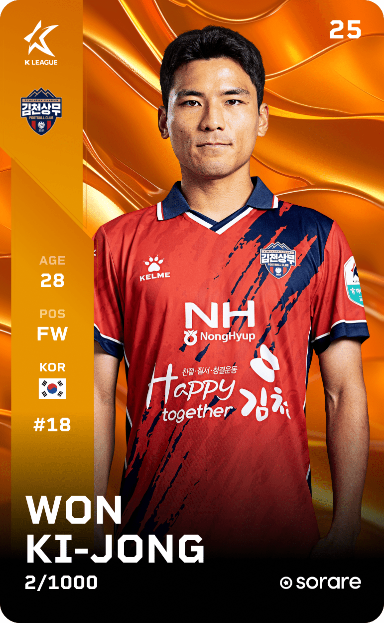 Won Ki-Jong 2025-26 • Limited 2/1000