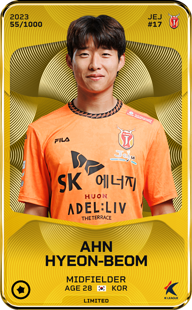 Ahn Hyeon-Beom 2023-24 • Limited 55/1000