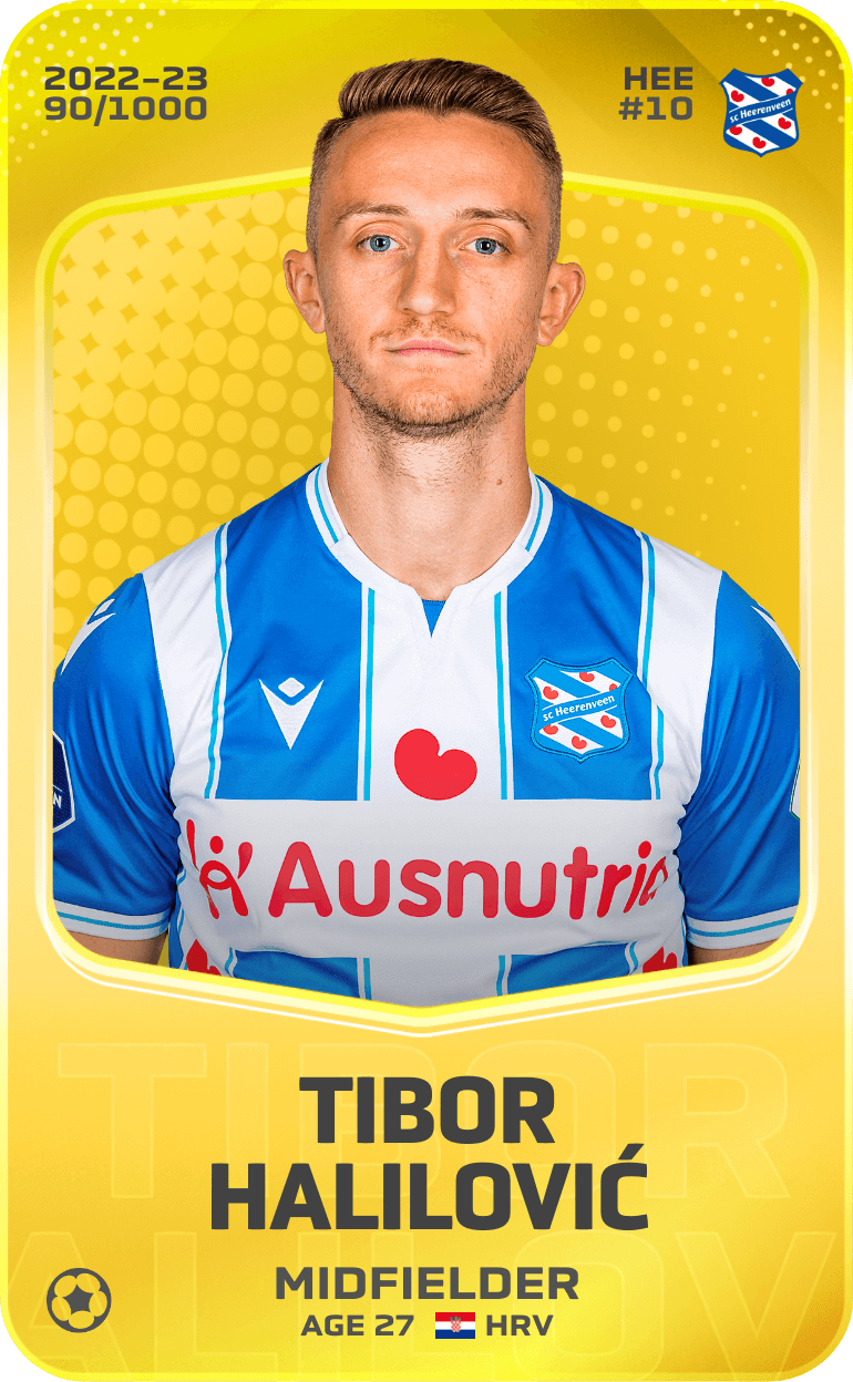 Tibor Halilović 2022-23 • Limited 90/1000
