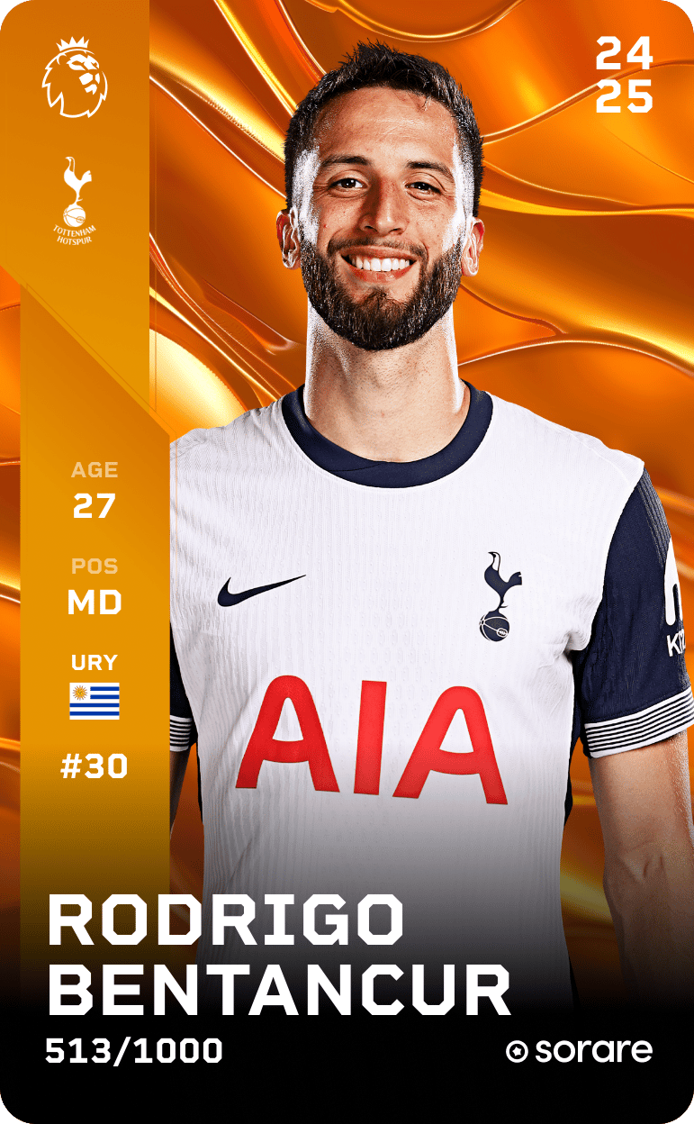 Rodrigo Bentancur 2024-25 • Limited 513/1000