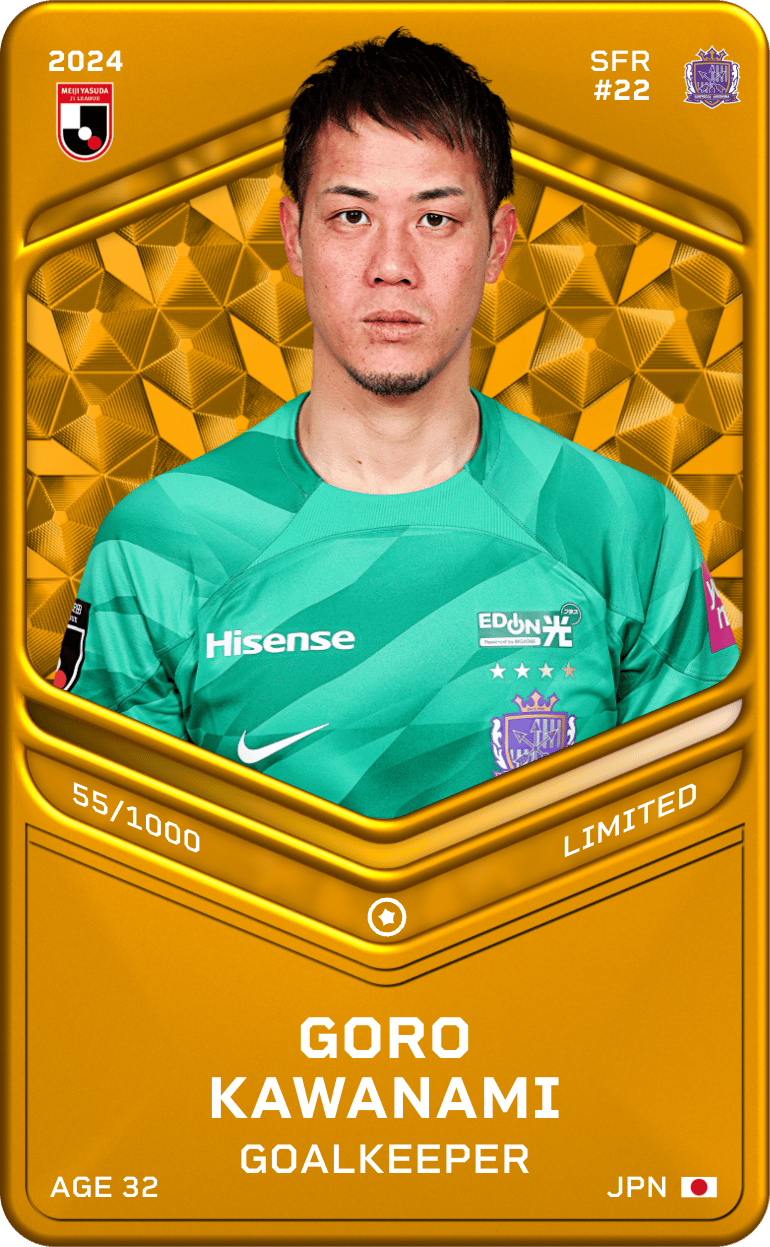 Goro Kawanami 2024-25 • Limited 55/1000