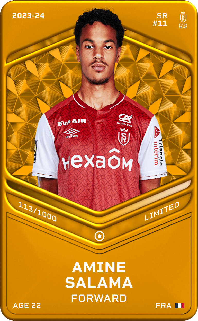 Amine Salama 2023-24 • Limited 113/1000
