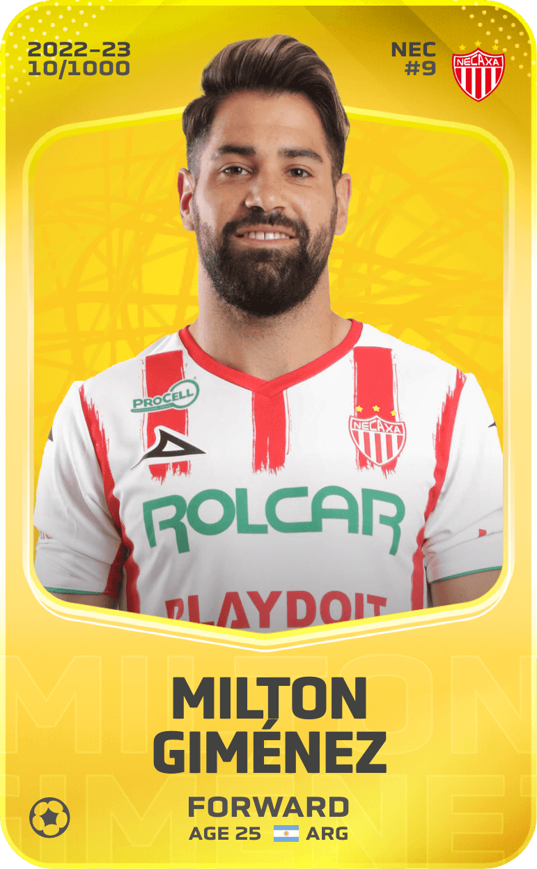 Milton Giménez 2022-23 • Limited 10/1000