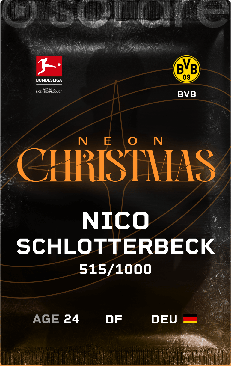 Nico Schlotterbeck 2024-25 • Limited 515/1000
