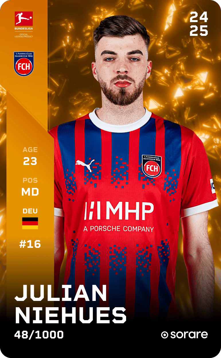 Julian Niehues 2024-25 • Limited 48/1000
