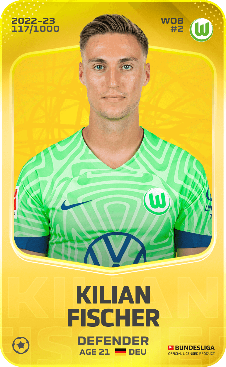Kilian Fischer 2022-23 • Limited 117/1000