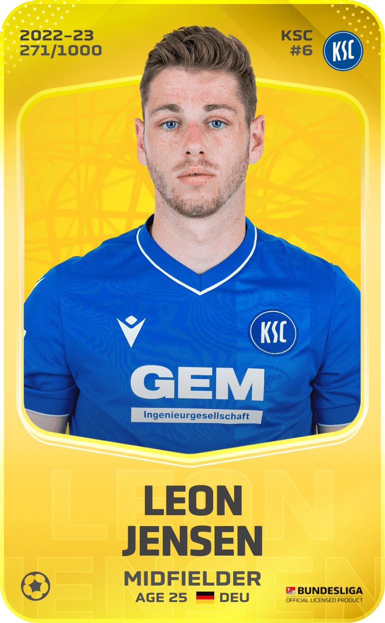 Leon Jensen 2022-23 • Limited 271/1000