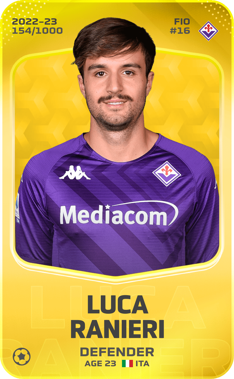 Luca Ranieri 2022-23 • Limited 154/1000