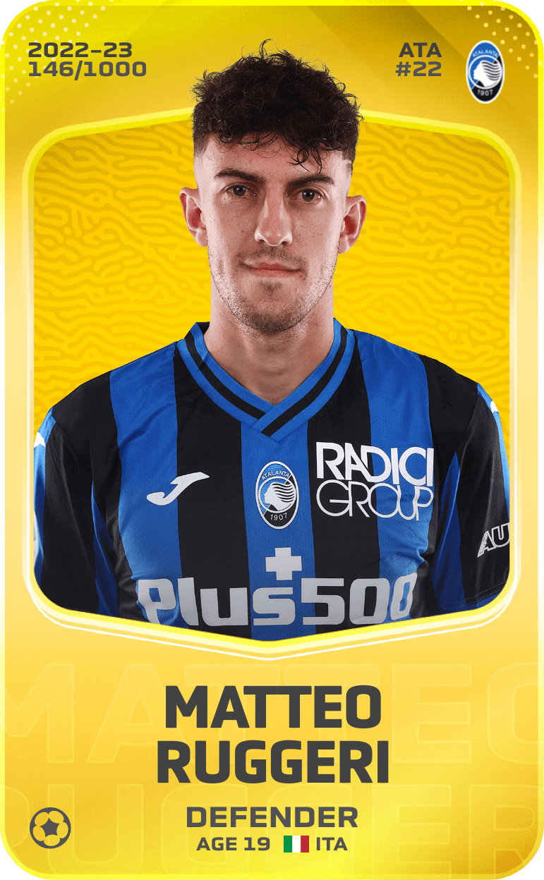 Matteo Ruggeri 2022-23 • Limited 146/1000